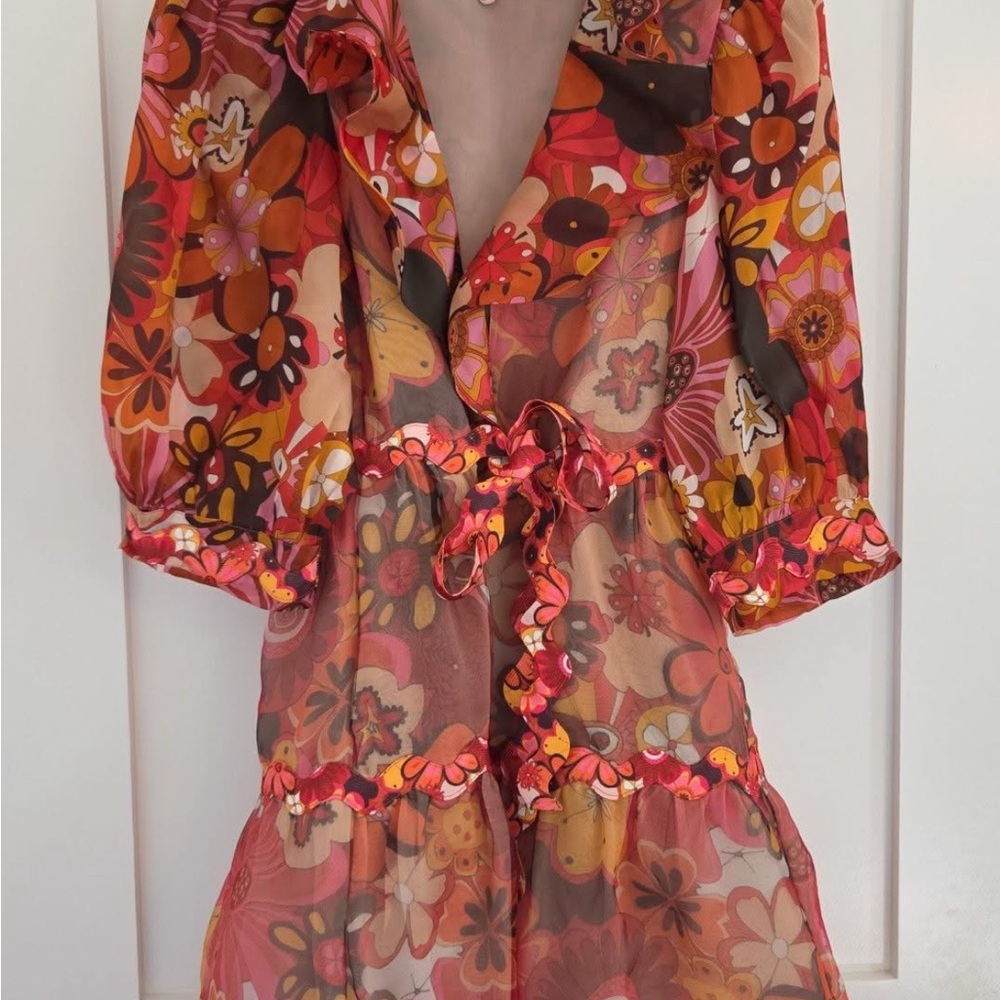CeliaB Floral Multicolor Women's Dress